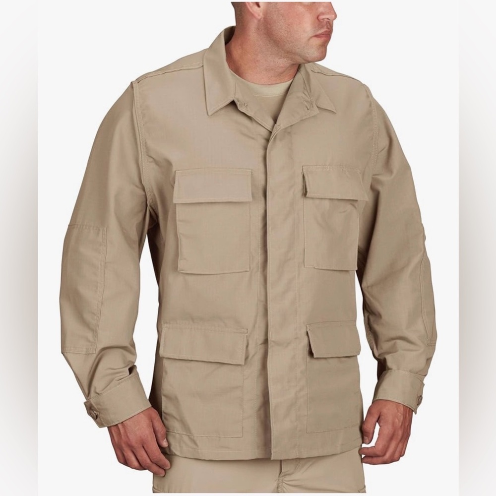 NEW Propper Men's Khaki Uniform Bdu Coat M Regular